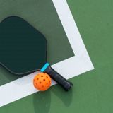Pickleball racket and ball