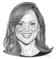Sketch of Kate Beirness